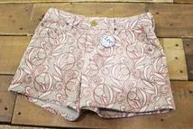 249▲Lee RIDERS リー ショートパンツ コーデュロイ 総柄 レディース ファッション XSサイズ タグ付き 古着▲