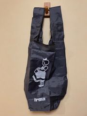 ＜残り１つ＞　北欧デンマークIRMA（イヤマ）エコバッグ　グレー