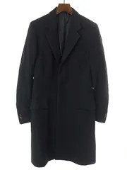 Maison Martin Margiela 10 メゾン マルタン マルジェラ 10 05AW 比翼ボタンウールロングチェスターコート ブラック 48のサムネイル