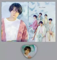 【中古】ポストカード 菊池風磨(Sexy Zone(timelesz)) スペシャルポストカード2枚セット＆缶バッジ 「CD イノセントデイズ」 Sexy Zone repainting Tour 2018会場予約特典