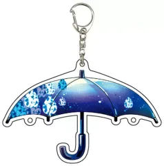 【中古】キーホルダー・マスコット(キャラクター) 01.ブルーアンブレラ なかよしチャーム