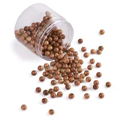 【在庫セール】収納ボックス付き 単色シリーズ 工芸品 撮影用 室内の飾り 副資材 ネックレス ブレスレット ハンドメイド アクセサリーパーツ クラフト用品 手芸材料 DIY用 手作り用品 ボール 丸玉 天然木ビーズ ラウンド形 丸型 木製 染色なし ナチュラル