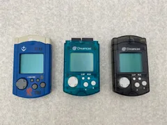 ドリームキャスト　ビジュアルメモリー　３点