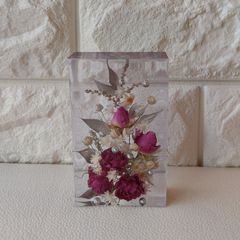 薔薇のオブジェ(パープル)
