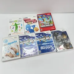 【Wii】Wiiスポーツなど　ソフト4点セット＋空箱3点