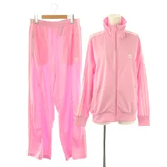 アディダスオリジナルス adidas originals アディカラー クラシックス ルーズ ファイヤーバード トラックトップ トラックパンツ セットアップ L ピンク /DF ■OS