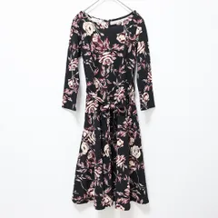 フランス製 フィフィーユ FIFILLES ワンピース ロングワンピース 花柄 総柄 リボン [x956923n]