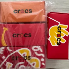 韓国　マクドナルド　クロックス　4個セット　キーリング 韓国のみ マクドナルド Crocs(クロックス) キーリング 4 犬 1
