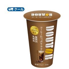 協同乳業　 ドトールコーヒーたっぷりラテ　200g×12本入/2ケース　【クール便】　　メイトーコーヒー　珈琲　coffee　DOUTOR　ドトール　カフェラテ
