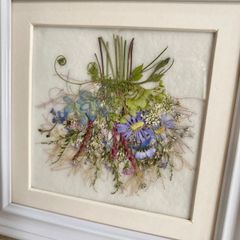 押し花専用ミニ額🌼押し花アート🌼何年も色が無くならず楽しめます