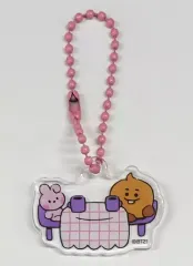 【中古】キーホルダー SHOOKY(シュガ) シンプルキーリング(LITTLE BUDDY) 「BT21」