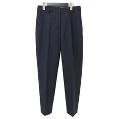 美品 Paul Smith ポールスミス ウール パンツ トラウザーズ テーパード ボトムス ズボン アンクル丈 23秋冬 おしゃれ シンプル 無地 きれいめ 大人女子 ブランド 上品 ベーシック オフィスのサムネイル