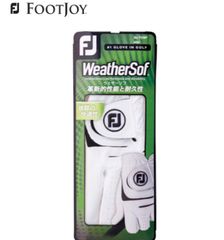 FOOTJOY【フットジョイ】WeatherSof ゴルフ グローブ FGWF18 (ホワイト)