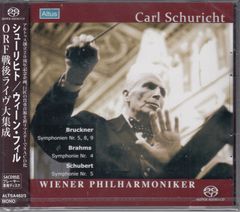 [2SACD(Single Layer)/Altus]ブルックナー:交響曲第9番ニ短調WAB.109&交響曲第8番ハ短調WAB.108&交響曲第5番変ロ長調WAB.105他/カール・シューリヒト&ウィーン・フィルハーモニー管弦楽団 1955-1963他