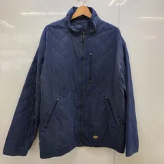 90's Timberland/90年代 ティンバーランド vintage ヴィンテージ キルティングジャケット ブルゾン ナイロンジャケット ワンポイントロゴ CHINA製 メンズ L ネイビー