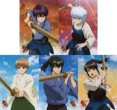 【中古】キャラカード 集合 生ブロマイド(5枚組) 「銀魂」 ジャンプフェスタ2022グッズ 受注生産限定