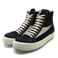 ダークシャドウ DRKSHDW ヴィンテージ ハイカット スニーカー VINTAGE HIGH SNEAKS 2024SS DU01D1810 ブラック ミルク 41 約26cm ☆AA★のサムネイル