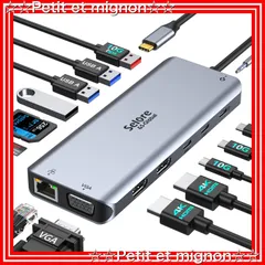 Selore USB-C 7 in 1 マルチファンクショナルハブ　新品未開封 Amazon | USB C ハブ 7-in-1 usb ハブ hdmi タイプc 変換 4K対応