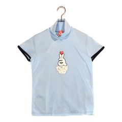 中古 レディース アルチビオ archivio 半袖シャツ 36(S) 水色 ストレッチ