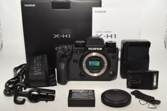 【73ショットの特上品】 FUJIFILM フジフィルム X-H1ブラック X-H1　＃8311