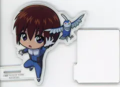 【中古】アクリルスタンド・アクリルパネル キラ・ヤマト(パイロットスーツver.) 「機動戦士ガンダムSEEDFREEDOM カドキャラ」 プレミアムバンダイBOX購入特典