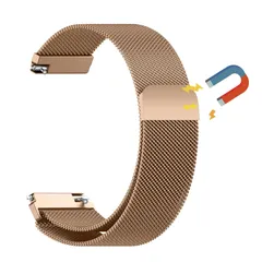 新品 [LanQii] バンド 用の 22 mm 用の 20 mm 用の 18mm 対応 時計バンド 磁気バックル スト マグネット 用の 18 ミリ 対応 用の 20 ミリ対応 用の 22 ミリ 対応 ラップ メッシュ織り 腕時計バンド 交換ベルト トステン