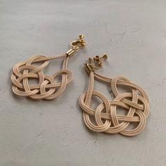 【再販】袈裟むすびの耳飾り (kesa) NR