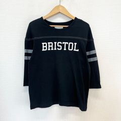 F.C.Real Bristol FCRB エフシーアールビー 362581-010 7分丈 フットボール Tシャツ 長袖 ロゴ プリント S 10127368