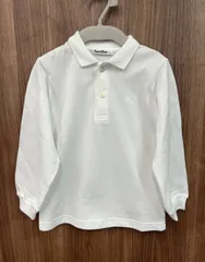 【SALE】【美品】familiar ファミリア ポロシャツ 長袖 110 お受験用