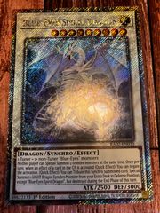 遊戯王 青眼の精霊龍 英語版　ＥＵ版 プラチナシク