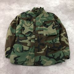 米軍実物 U.S.ARMY M-65 カモフラ 迷彩柄 フィールドジャケット ミリタリージャケット