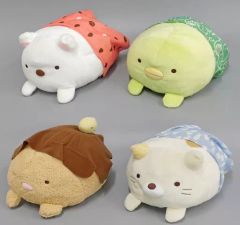 [중고] 봉제인형 전 4종 세트 봉제인형 코마쿠라 [스미코구라시 스미코쿠지 파트 2] 봉제인형 코마쿠라상