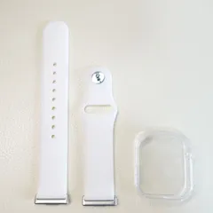 【2点セット】 Huawei Watch Fit 3 スポーツバンド「ホワイト」+クリアケース TPUクリアケース リストバンド