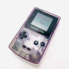 【美品】ゲームボーイカラー クリアパープル Gameboy Color