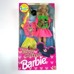 ディズニー　ウィークエンド　バービー 楽天市場】1993年☆Barbie☆バービー☆Disney Weekend