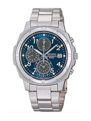 鈴*木様 SEIKO SBTQ071 クロノグラフ 青文字盤 腕時計 - メルカリ