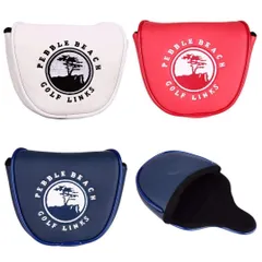 新品  パターカバー ヘッドカバー オデッセイ 2ボールに対応 マレット用 マグネットタイプ  白