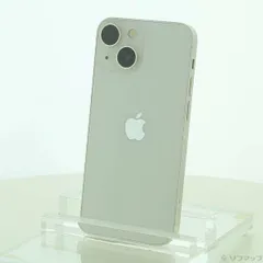 〔中古品〕 iPhone13 mini 256GB スターライト MLJK3J／A SIMフリー【352】