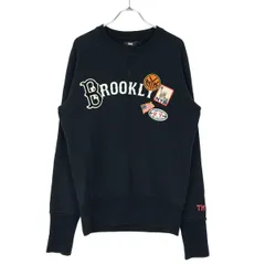 TMT ティーエムティー BROOKLYN スウェットトレーナー TSW-F1902 ブラック Sのサムネイル