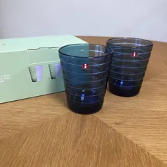 iittala Aino Aalto タンブラー ペア　ウルトラマリンブルー