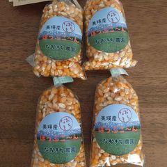 美瑛産・はじける！香ばしいポップコーン【100g×4】