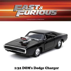 JADATOYS 1:32 ワイルドスピードダイキャストカー DOM's Dodge Charger R/T MH