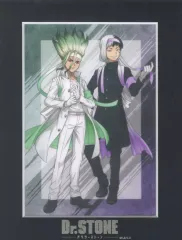 【中古】紙製ボード・プレート 石神千空＆あさぎりゲン 描き下ろしA5キャラファインマット JF2024 Ver. 「Dr.STONE」 ジャンプフェスタ2024グッズ TOHO animation STORE限定