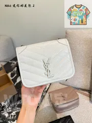 【今日WTO】YSL イヴサンローラン ニキ ミニサイズ オイルドレザー製 人気爆発の実用的デザイン-WTO輸入2-PFV94