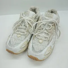 ◇ New Balance ニューバランス ラメ入り スニーカー サイズ26 ベージュ シルバー メンズ E  【1407180059764】