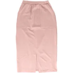 ☆ ピンクベージュ ☆ スカート フロントスリット ロング スカート ロング タイト ロングスカート タイトスカート ミモレ丈 ロング丈 ボトムス Iライン 無地 秋冬 春 秋 冬 レディース フロントスリット スリット入り ポケット付き きれいめ カジュアル