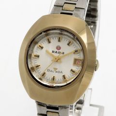 ジャンク】RADO BALBOA V レディース 自動巻き 腕時計 デイト 金