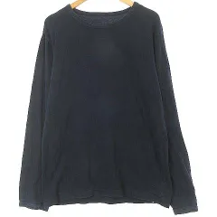 【未使用品】MAROBAYA｜長袖Tシャツ　紺 MAROBAYA｜長袖Tシャツ(紺) | 84