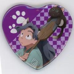 【中古】バッジ・ビンズ 綾部喜八郎 「劇場版 忍たま乱太郎 ドクタケ忍者隊最強の軍師 in ナンジャタウン 開幕!“忍”形劇の段 ハート缶バッジコレクション(壱)」