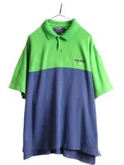 【お得なクーポン配布中!】 00s ポロスポーツ ラルフローレン 半袖 ポロシャツ XL サーマル 2トーン